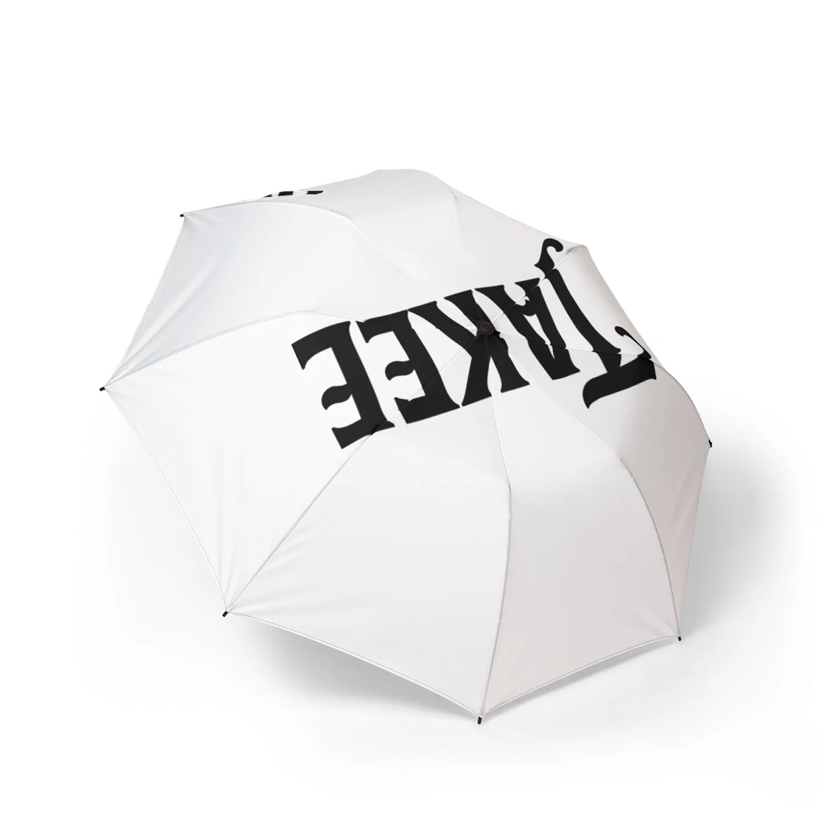 Takee semi-automatic travel umbrella