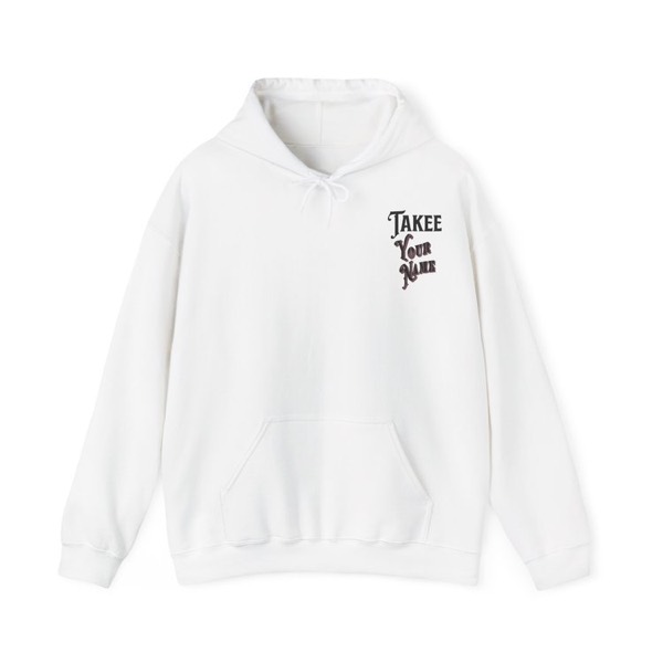 your name hooded sweatshirt